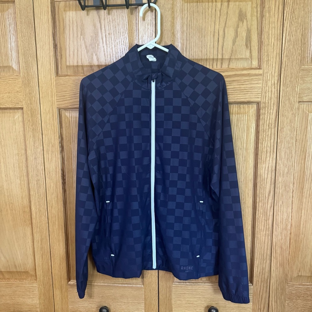 Rhone Men's Swift Academy Jacket - Blue Check